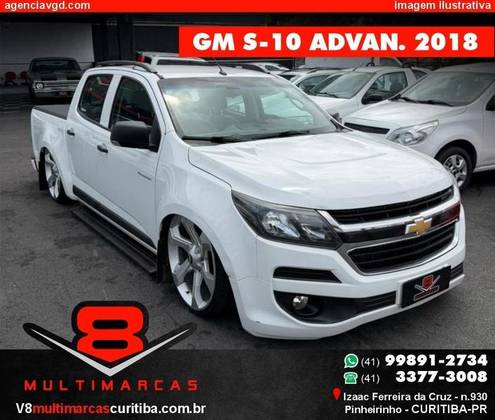 CHEVROLET S10 2.5 ADVANTAGE 4X2 CD 16V FLEX 4P MANUAL CHEVROLET S10 2.5 ADVANTAGE 4X2 CD 16V FLEX 4P MANUAL